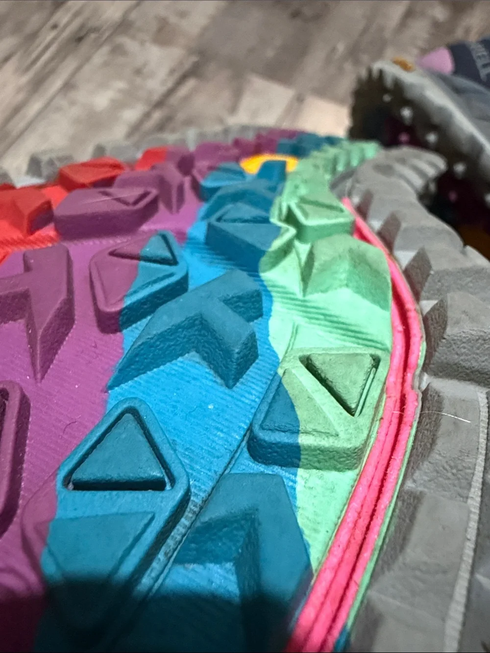 Merrell Women’s Antora 2 Rainbow - Lime, Pink, Yellow, Green, Blue Size 7.5
